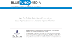 Desktop Screenshot of bluepunchmedia.com